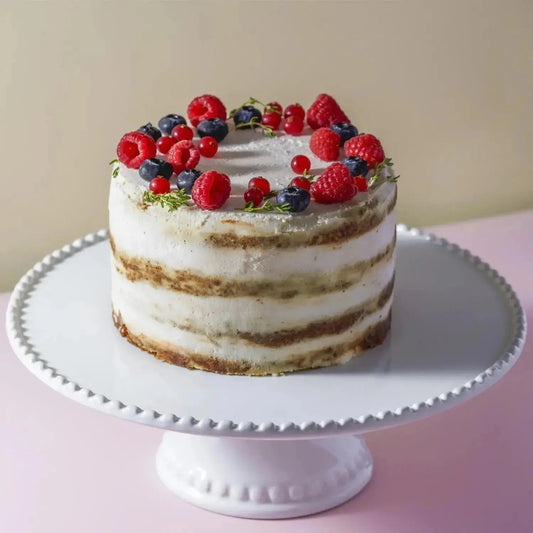 Raspberry vanilla biscuit cake - Take a Break